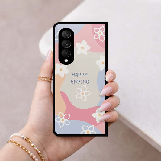 Samsung Galaxy Z Fold 3 5G Cover - Happy Series - HQ Premium Shine Durable Shatterproof Case