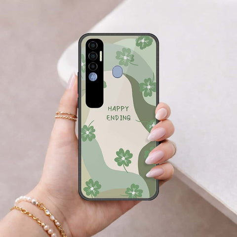 Tecno Spark 7 Pro Cover - Happy Series - HQ Premium Shine Durable Shatterproof Case