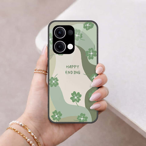 Oppo Reno 13 Cover - Happy Series - HQ Premium Shine Durable Shatterproof Case