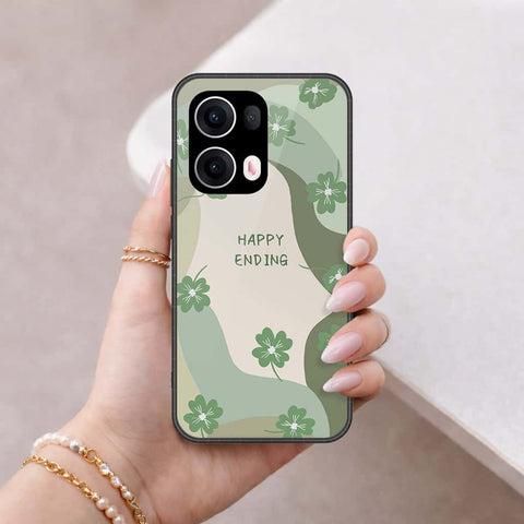 Oppo Reno 13 Pro Cover - Happy Series - HQ Premium Shine Durable Shatterproof Case