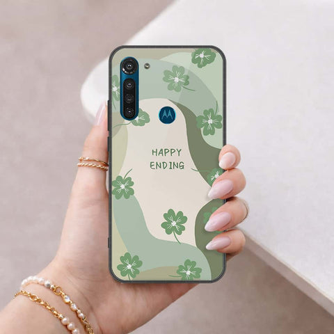 Motorola Moto G8 Power Cover - Happy Series - HQ Premium Shine Durable Shatterproof Case
