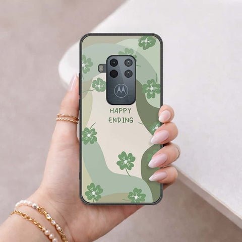 Motorola One Zoom Cover - Happy Series - HQ Premium Shine Durable Shatterproof Case