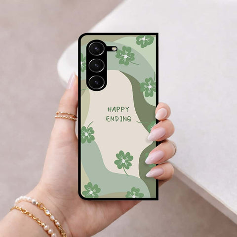 Samsung Galaxy Z Fold 5 5G Cover - Happy Series - HQ Premium Shine Durable Shatterproof Case