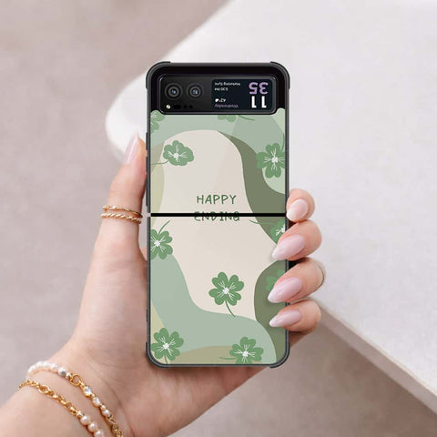 Motorola Razr 40 Cover - Happy Series - HQ Premium Shine Durable Shatterproof Case