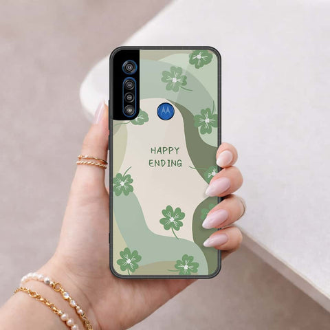 Motorola Moto G8 Play Cover - Happy Series - HQ Premium Shine Durable Shatterproof Case