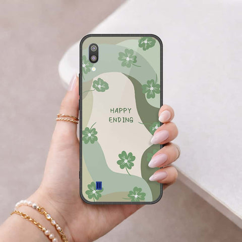 Samsung Galaxy M10 Cover - Happy Series - HQ Premium Shine Durable Shatterproof Case