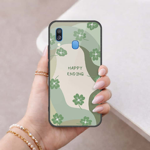 Samsung Galaxy M20 Cover - Happy Series - HQ Premium Shine Durable Shatterproof Case