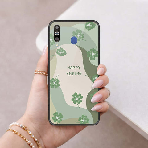 Samsung Galaxy A40s Cover - Happy Series - HQ Premium Shine Durable Shatterproof Case
