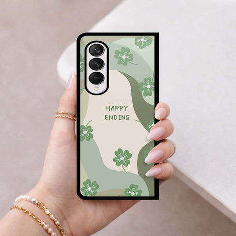 Samsung Galaxy Z Fold 4 5G Cover - Happy Series - HQ Premium Shine Durable Shatterproof Case