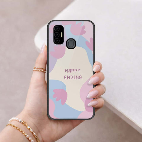 Tecno Spark 7T Cover - Happy Series - HQ Premium Shine Durable Shatterproof Case