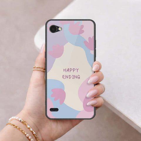 LG Q6 Cover - Happy Series - HQ Premium Shine Durable Shatterproof Case
