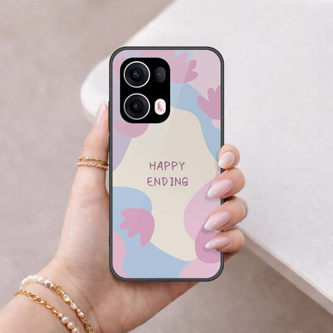 Oppo Reno 13 Pro Cover - Happy Series - HQ Premium Shine Durable Shatterproof Case