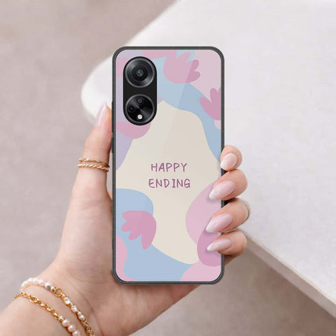 Oppo A98 Cover - Happy Series - HQ Premium Shine Durable Shatterproof Case