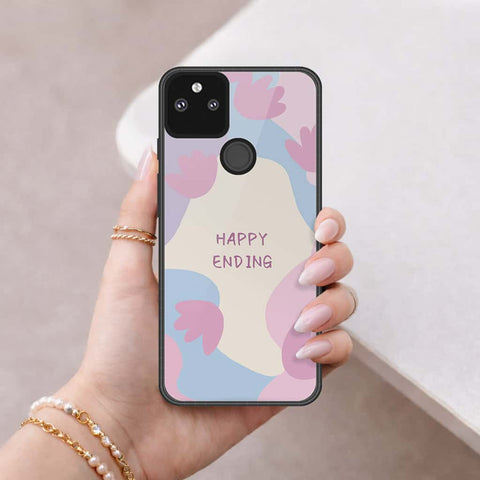Google Pixel 5a 5G Cover - Happy Series - HQ Premium Shine Durable Shatterproof Case