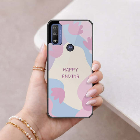 Motorola G Pure 2021 Cover - Happy Series - HQ Premium Shine Durable Shatterproof Case