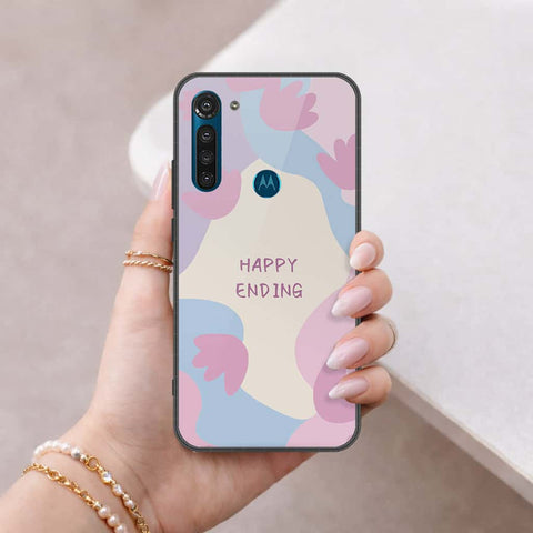 Motorola Moto G8 Power Cover - Happy Series - HQ Premium Shine Durable Shatterproof Case