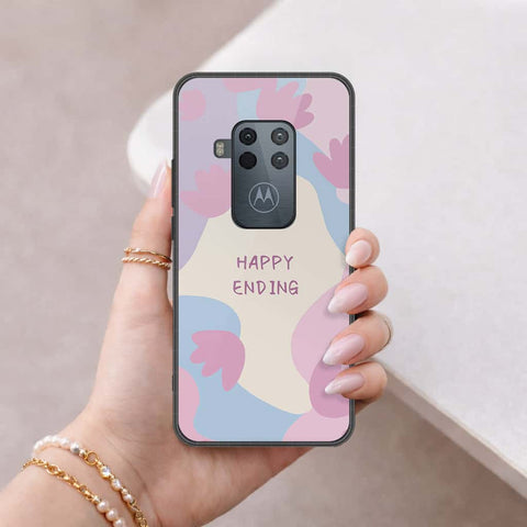 Motorola One Zoom Cover - Happy Series - HQ Premium Shine Durable Shatterproof Case
