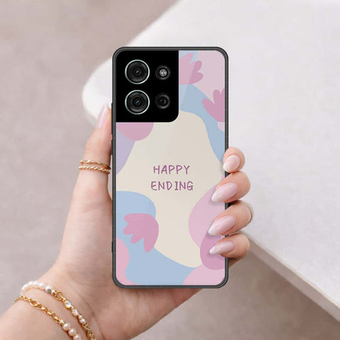 Motorola Moto G75 Cover - Happy Series - HQ Premium Shine Durable Shatterproof Case