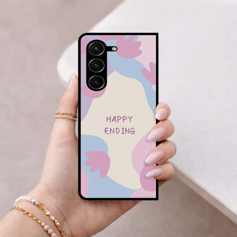 Samsung Galaxy Z Fold 5 5G Cover - Happy Series - HQ Premium Shine Durable Shatterproof Case