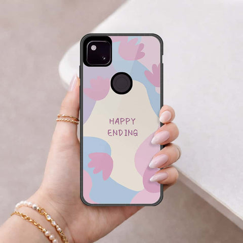 Google Pixel 4a 4G Cover - Happy Series - HQ Premium Shine Durable Shatterproof Case