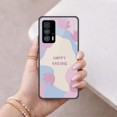 Motorola Edge 20 Pro Cover - Happy Series - HQ Premium Shine Durable Shatterproof Case