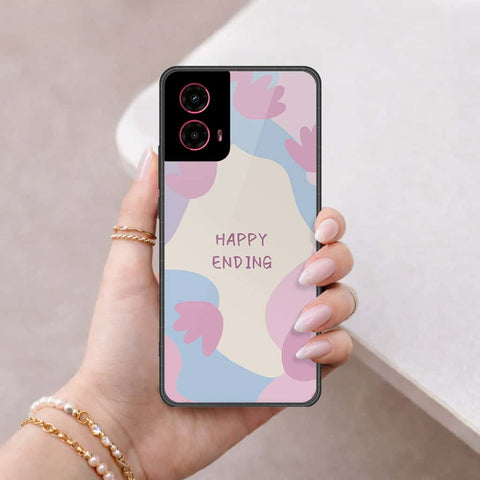 Motorola Moto G45 Cover - Happy Series - HQ Premium Shine Durable Shatterproof Case