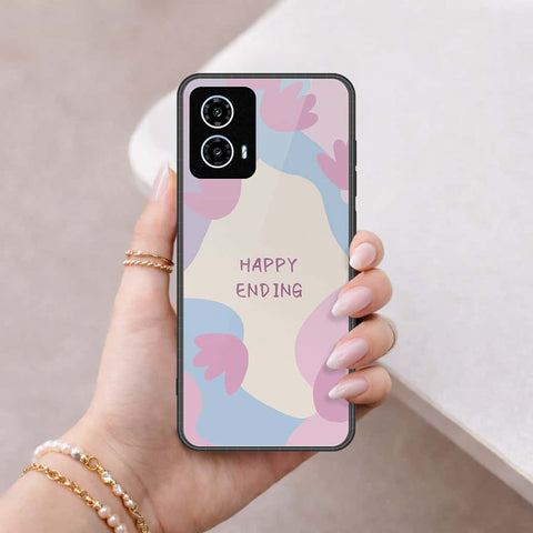 Motorola Moto G34 Cover - Happy Series - HQ Premium Shine Durable Shatterproof Case