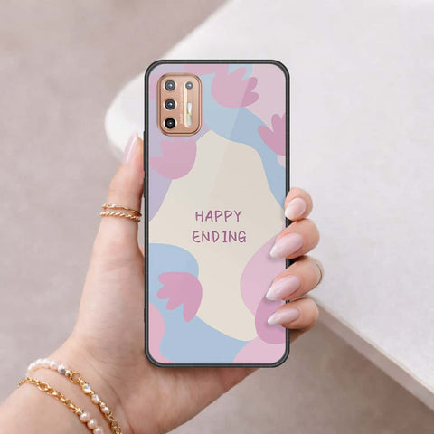 Motorola Moto G9 Plus Cover - Happy Series - HQ Premium Shine Durable Shatterproof Case