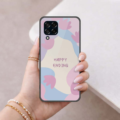 Samsung Galaxy F12 Cover - Happy Series - HQ Premium Shine Durable Shatterproof Case