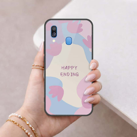 Samsung Galaxy M20 Cover - Happy Series - HQ Premium Shine Durable Shatterproof Case
