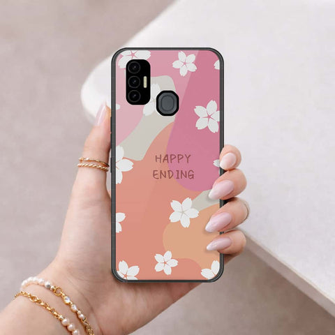 Tecno Spark 7T Cover - Happy Series - HQ Premium Shine Durable Shatterproof Case