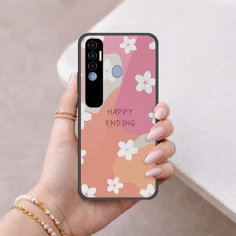 Tecno Spark 7 Pro Cover - Happy Series - HQ Premium Shine Durable Shatterproof Case