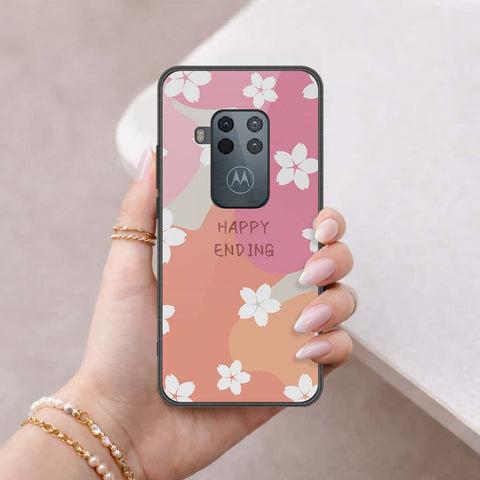 Motorola One Zoom Cover - Happy Series - HQ Premium Shine Durable Shatterproof Case