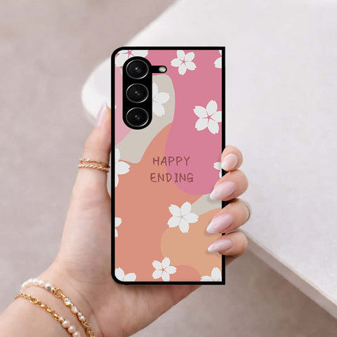 Samsung Galaxy Z Fold 5 5G Cover - Happy Series - HQ Premium Shine Durable Shatterproof Case