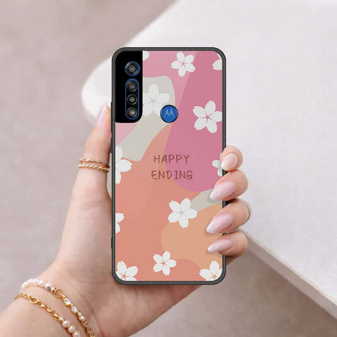 Motorola Moto G8 Play Cover - Happy Series - HQ Premium Shine Durable Shatterproof Case