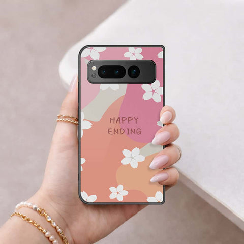 Google Pixel Fold Cover - Happy Series - HQ Premium Shine Durable Shatterproof Case