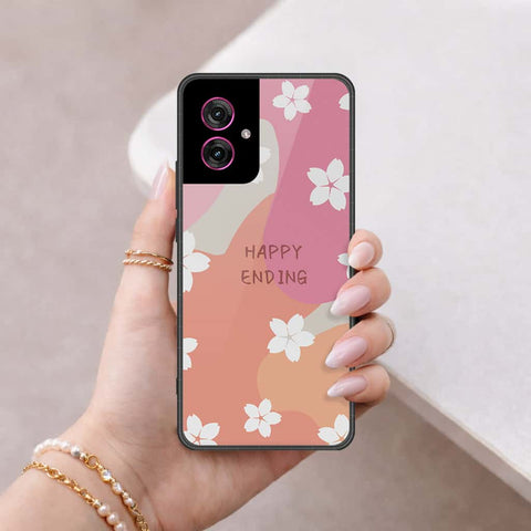 Motorola Moto G55 Cover - Happy Series - HQ Premium Shine Durable Shatterproof Case