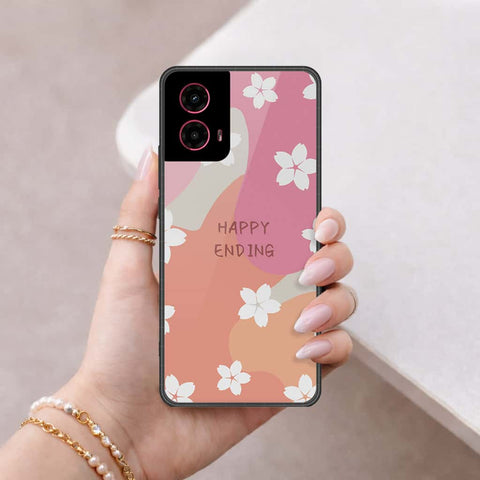 Motorola Moto G45 Cover - Happy Series - HQ Premium Shine Durable Shatterproof Case