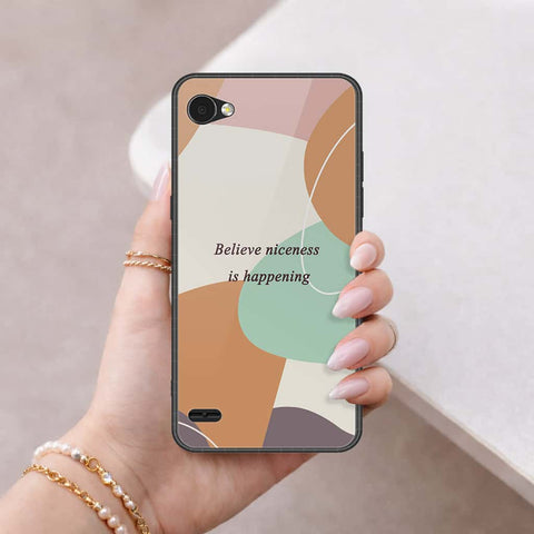 LG Q6 Cover - Happy Series - HQ Premium Shine Durable Shatterproof Case