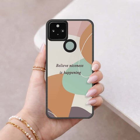 Google Pixel 5 XL Cover - Happy Series - HQ Premium Shine Durable Shatterproof Case
