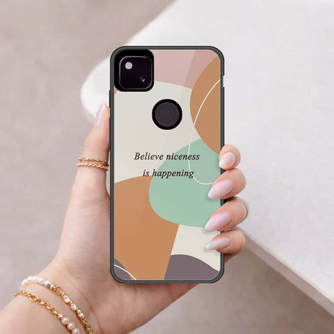 Google Pixel 4a 4G Cover - Happy Series - HQ Premium Shine Durable Shatterproof Case