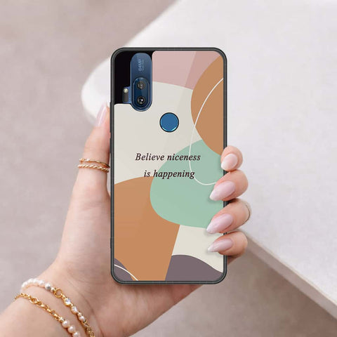 Motorola One Hyper Cover - Happy Series - HQ Premium Shine Durable Shatterproof Case