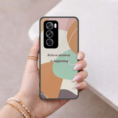 Oppo Reno 12 Pro Cover - Happy Series - HQ Premium Shine Durable Shatterproof Case