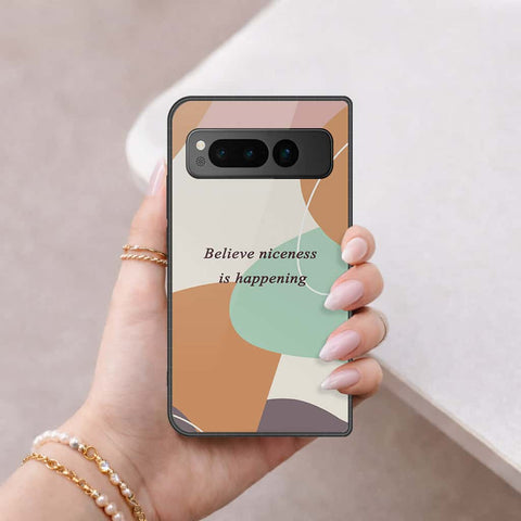 Google Pixel Fold Cover - Happy Series - HQ Premium Shine Durable Shatterproof Case