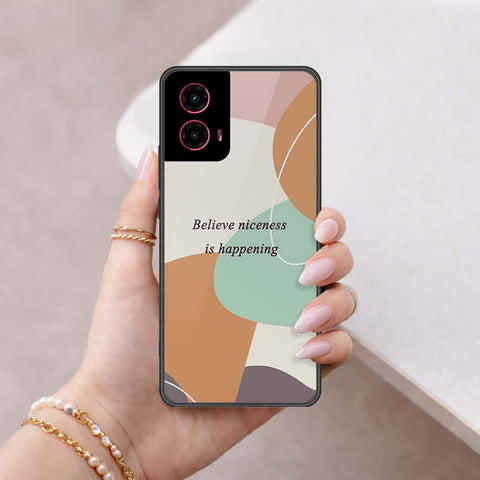 Motorola Moto G45 Cover - Happy Series - HQ Premium Shine Durable Shatterproof Case
