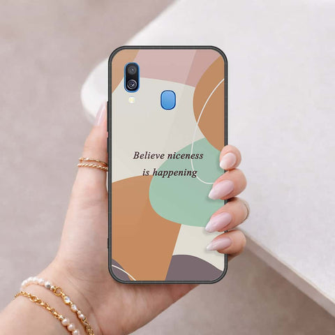 Samsung Galaxy M20 Cover - Happy Series - HQ Premium Shine Durable Shatterproof Case