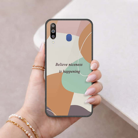 Samsung Galaxy A40s Cover - Happy Series - HQ Premium Shine Durable Shatterproof Case