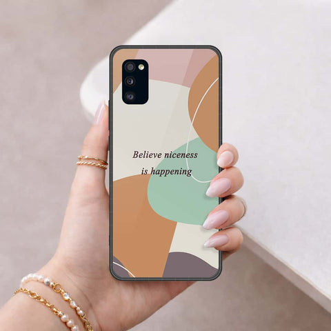 Samsung Galaxy A41 Cover - Happy Series - HQ Premium Shine Durable Shatterproof Case