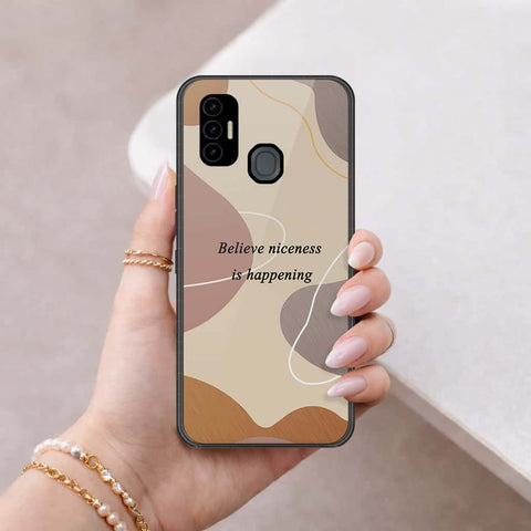 Tecno Spark 7T Cover - Happy Series - HQ Premium Shine Durable Shatterproof Case