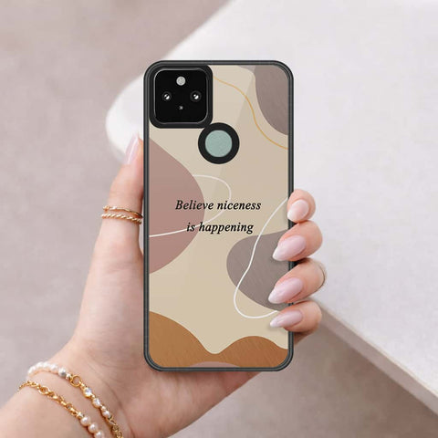 Google Pixel 5 XL Cover - Happy Series - HQ Premium Shine Durable Shatterproof Case
